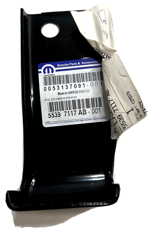 New OEM Genuine Mopar Jeep Wrangler Left Driver Side Mount Bracket 55397117AB