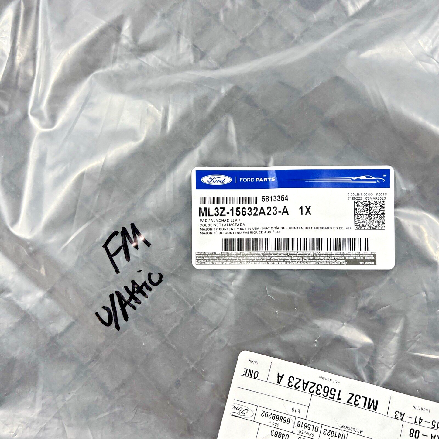 NEW Genuine OEM Ford F-150 Lightning Seat Cushion Pad 2021-2024 ML3Z15632A23A