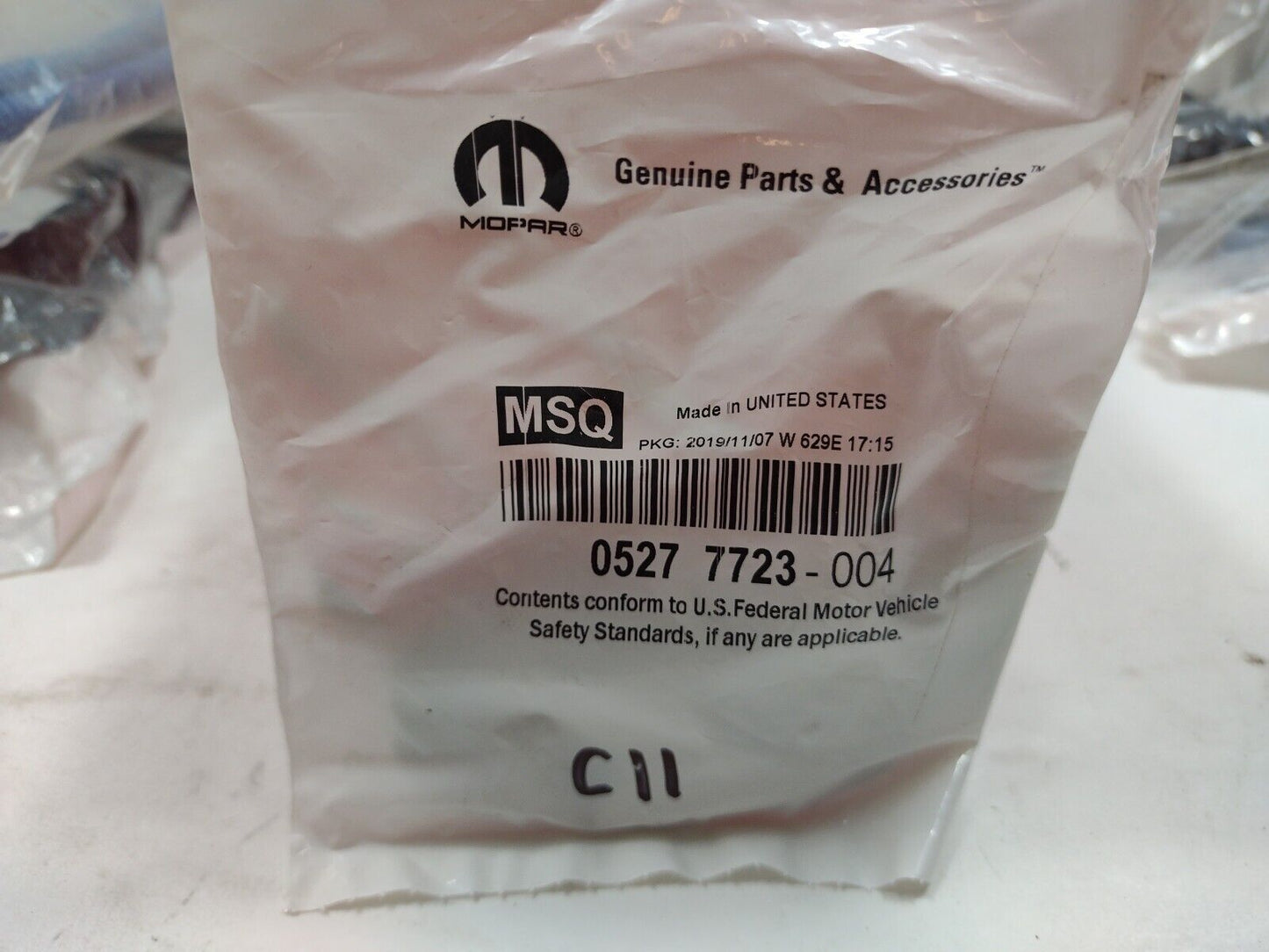 Genuine Mopar Egr Valve Flange Gasket 5277723