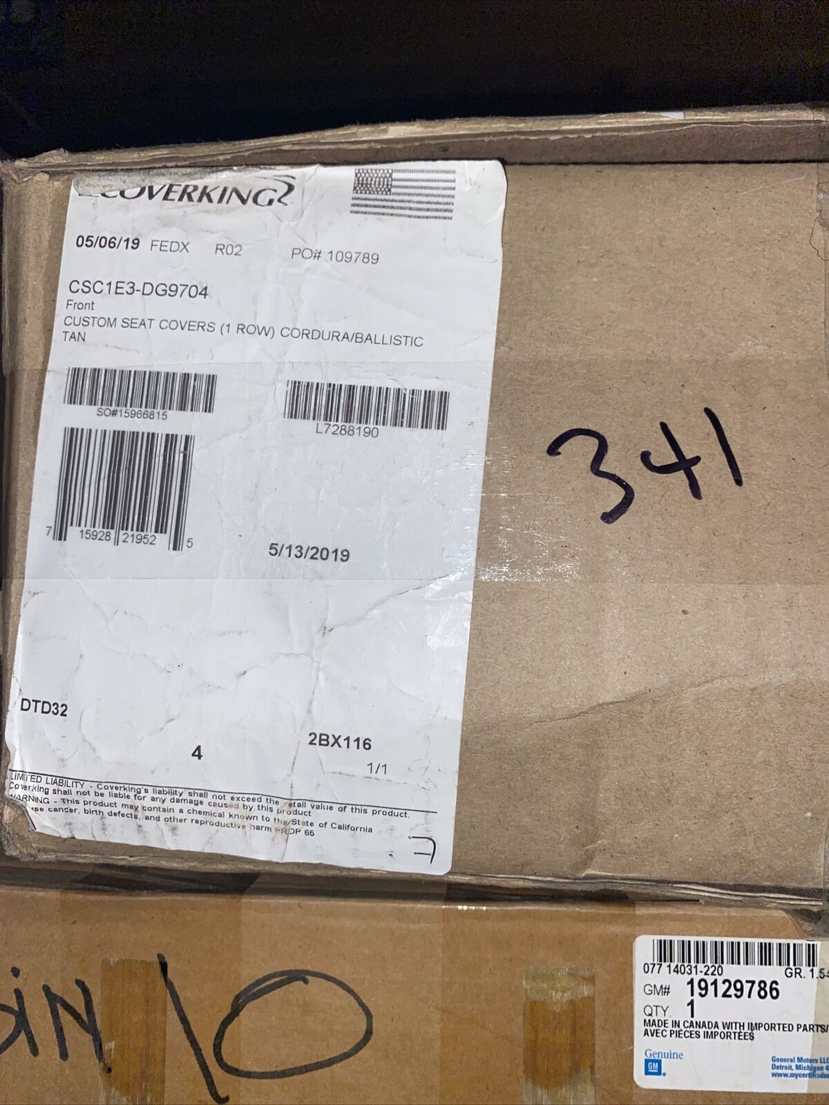 New CoverKing Custom Seat Covers Ballistic Tan for 2019-21 RAM CSC1E3-DG9704