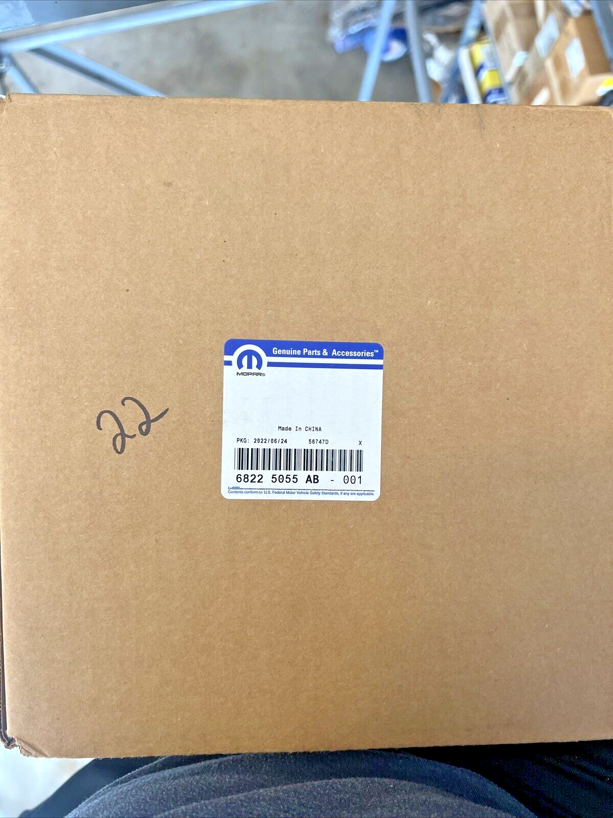 NEW Genuine OEM Mopar Dodge Dart Blower With Wheel Motor 2014-2016 68225055AB