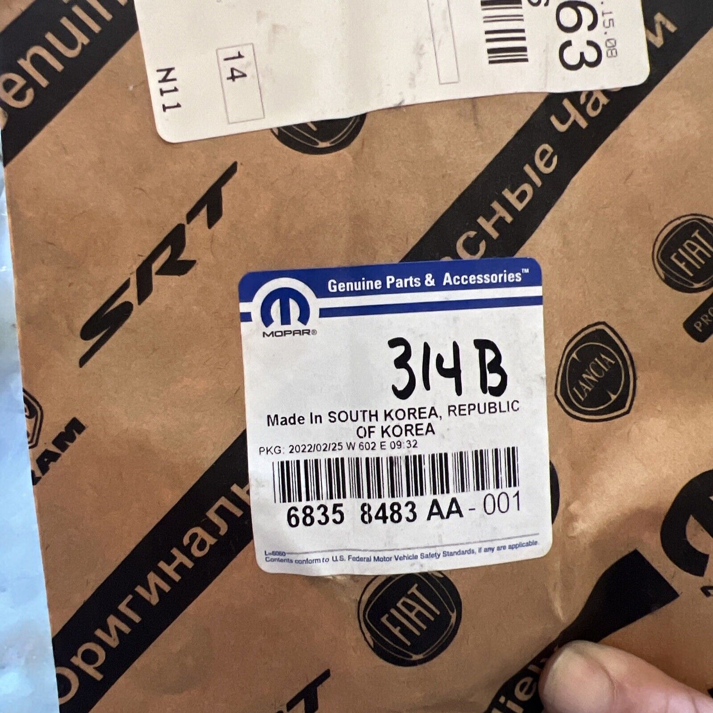 Genuine OEM Mopar Chrome 4x4 Tailgate Rear Emblem Badge Nameplate 68358483AA