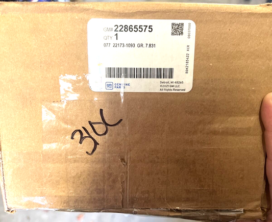 Genuine OEM GM Front Bumper Grille Impact Reinforcement Bar 22865575