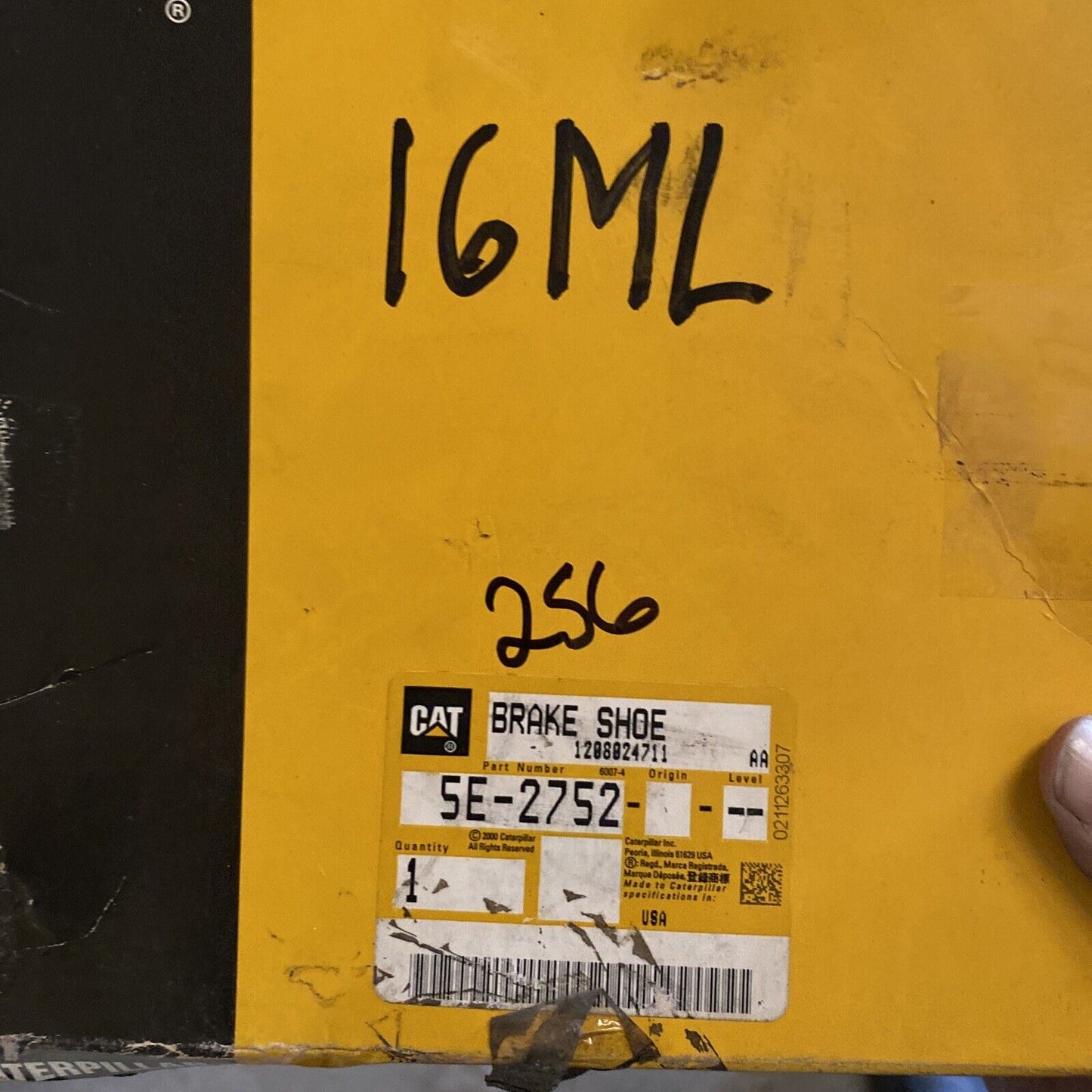 New OEM CAT Brake Drum Shoe Caterpillar 5E-2752