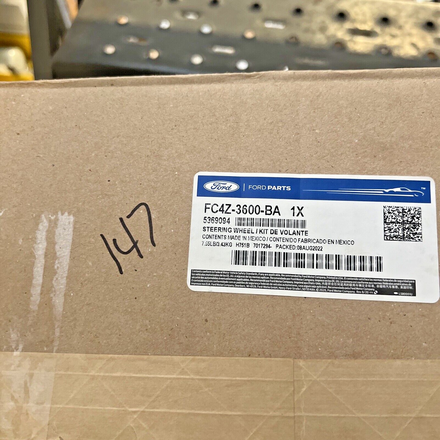 Genuine OEM Ford Wheel Assembly Steering FC4Z3600BA