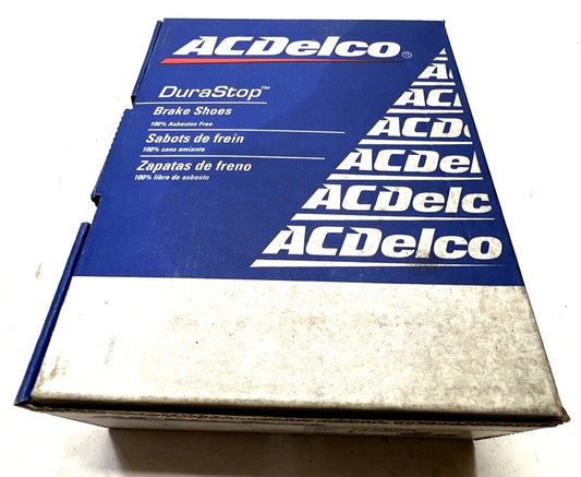 New OEM General Motors ACDelco 17553R Bonded Rear Drum Brake Shoe Set 19307610