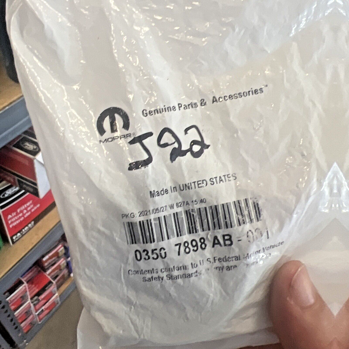 Genuine OEM Mopar Dodge Dakota Rear Drive Axle Shaft Bearing 01-11 3507898AB