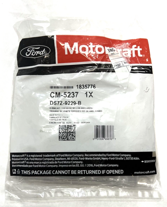 New OEM Genuine Ford Fusion 14-20 Fuel Injector Assembly O Ring Kit DS7Z9229B