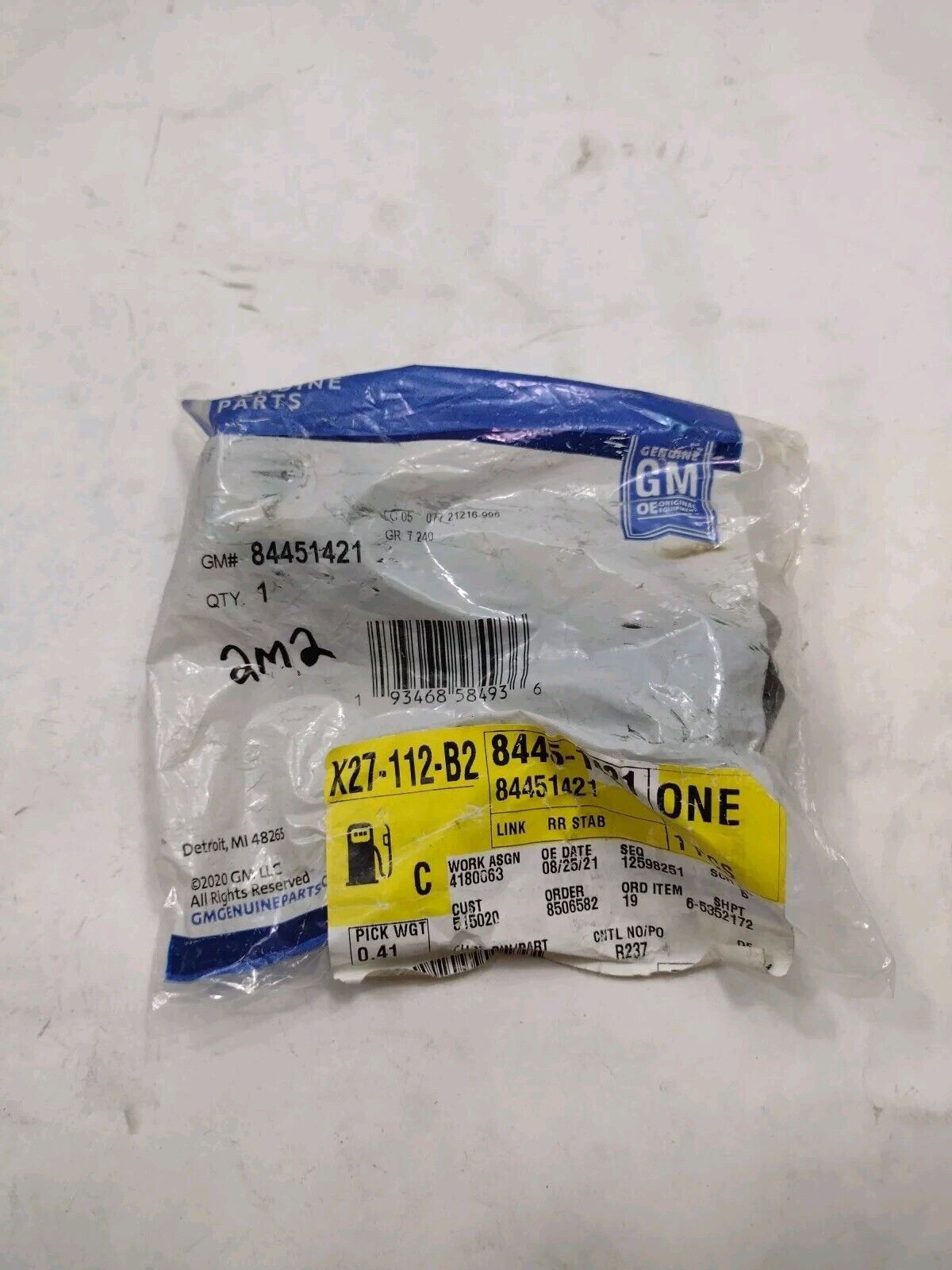 GM Genuine Parts 84451421 Suspension Stabilizer Bar Link