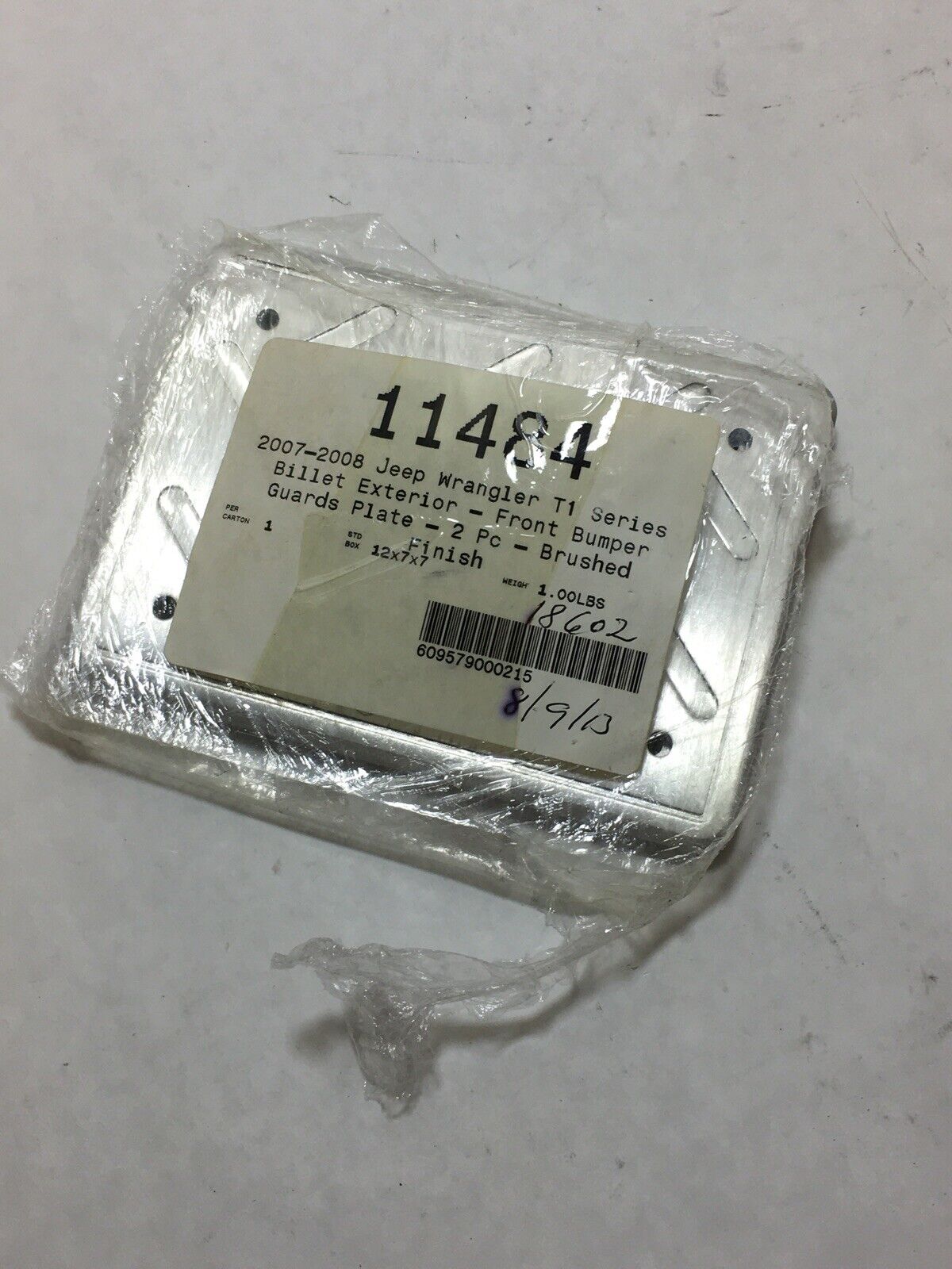 New Front Bumper Guard Plates for 2007-2016 Jeep Wrangler T-Rex 11484