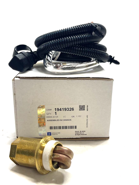 New OEM GM Engine Block Heater Cord Kit 19419326 Silverado Sierra HD 6.6L 17-19