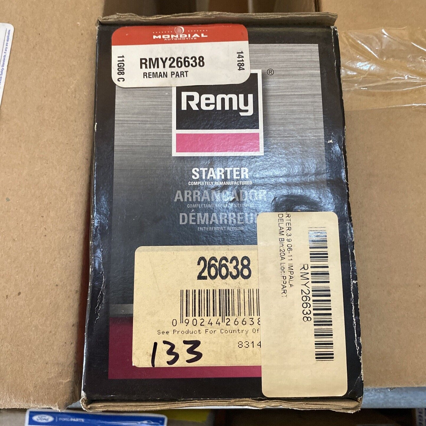 New OEM Genuine Remy Starter Motor Premium Reman 26638