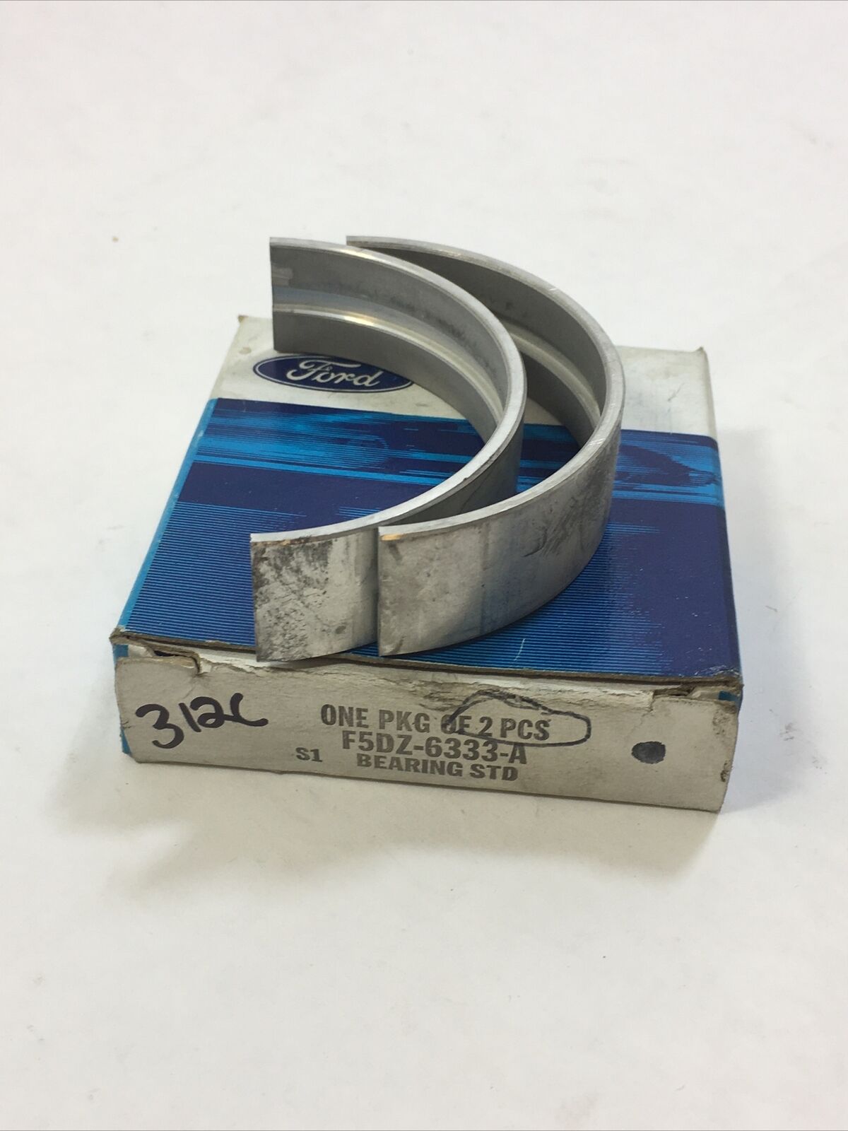 Ford OEM Upper Main Bearing - Standard 1995-1999 3.0L-V6 F5DZ-6333-A