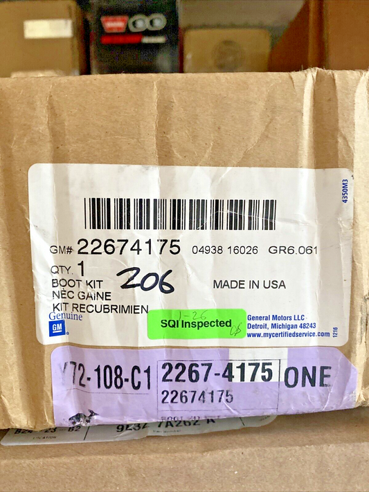 Genuine OEM GM Chevrolet Saturn Front Outer CV Joint Boot Kit 2002-2015 22674175