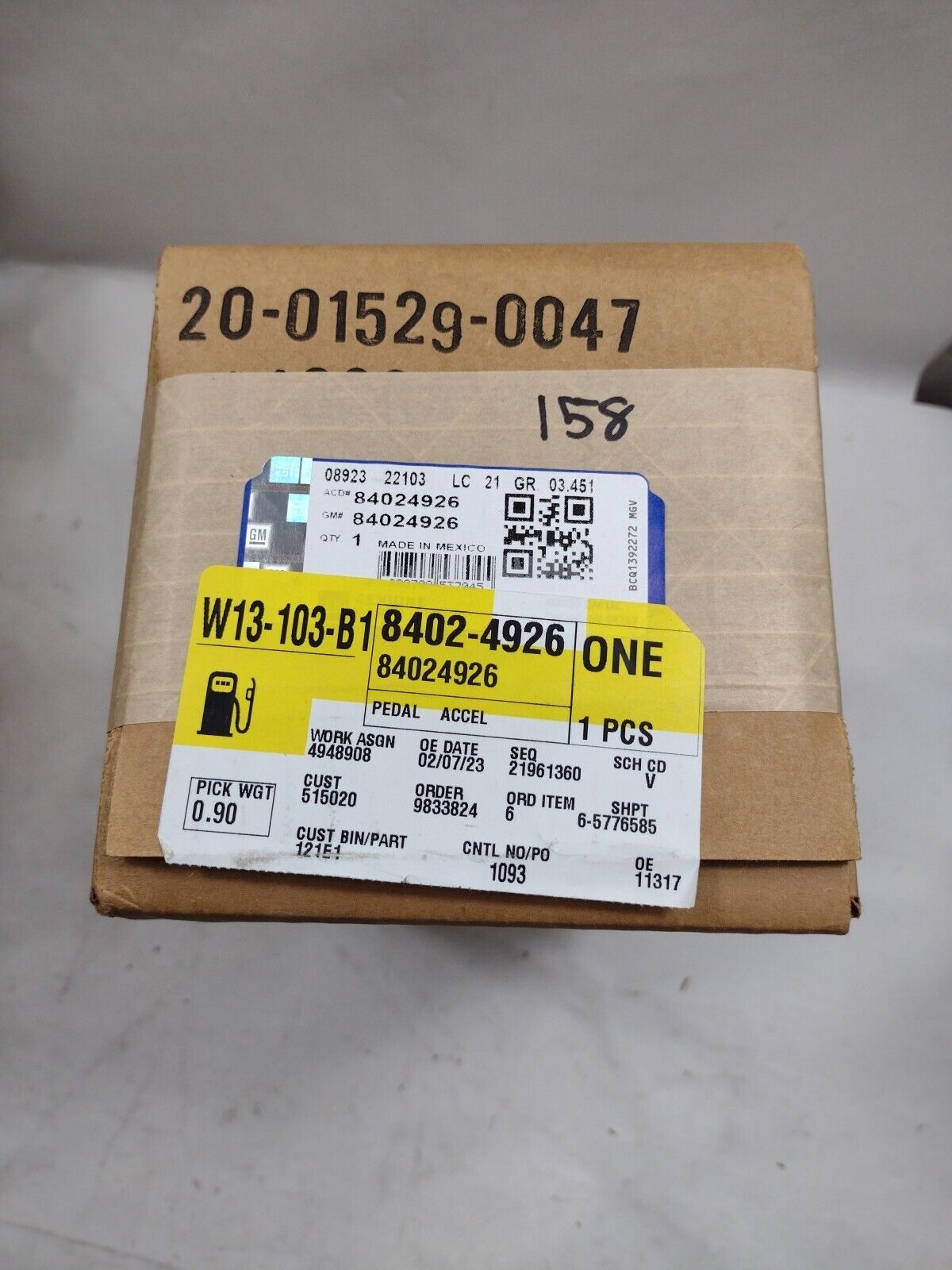 Genuine OEM GM Buick Enclave Accelerator Pedal Sensor 2007-2017 84024926