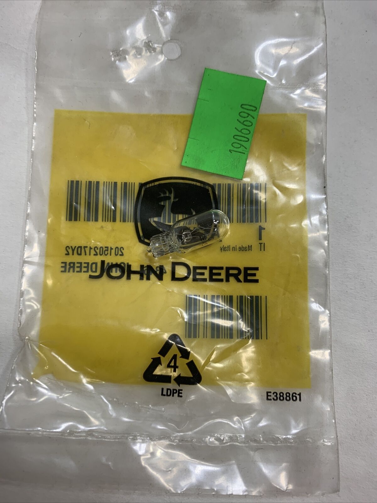 New OEM John Deere Bulb AT173354