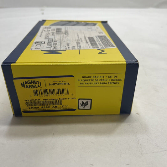 New OEM Genuine Mopar Pad Kit Rear Disc Brake 2AMV4882AB