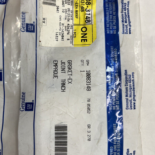 New OEM Genuine GM Cavalier Sunbird 1987-1997 Exhaust Manifold Gasket 10083148