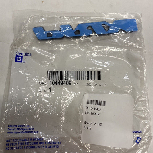 New OEM GM "PRIX" Logo Emblem 10449409