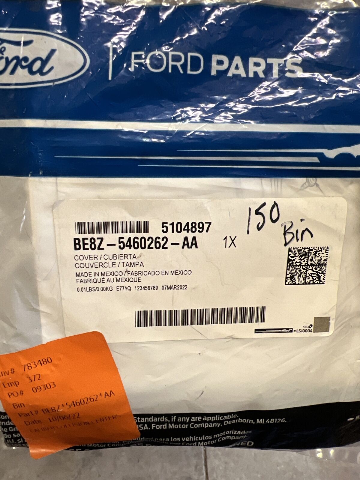 New OEM Genuine Ford Fiesta 2011-2019 Height Adjuster Cover BE8Z5460262AA
