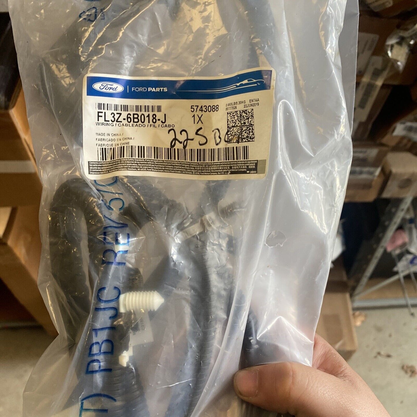 New OEM Ford F150 3.5L Turbo Engine Wire Assembly FL3Z-6B018-J