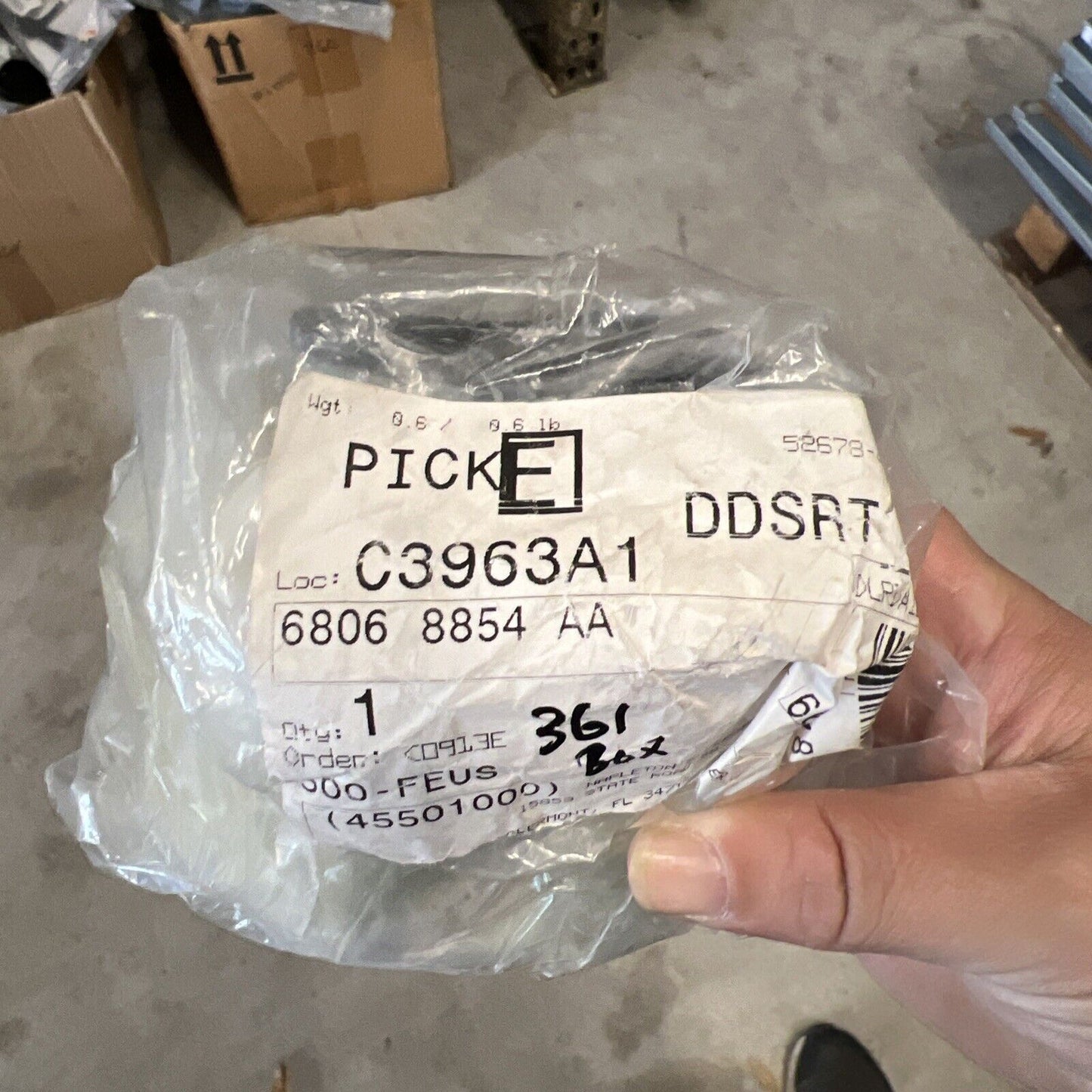 Genuine OEM Mopar Steering Damper Bracket 68068854AA