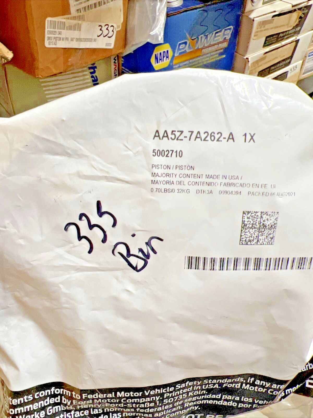 New OEM Genuine Ford Automatic Transmission Clutch Piston Seal AA5Z7A262A