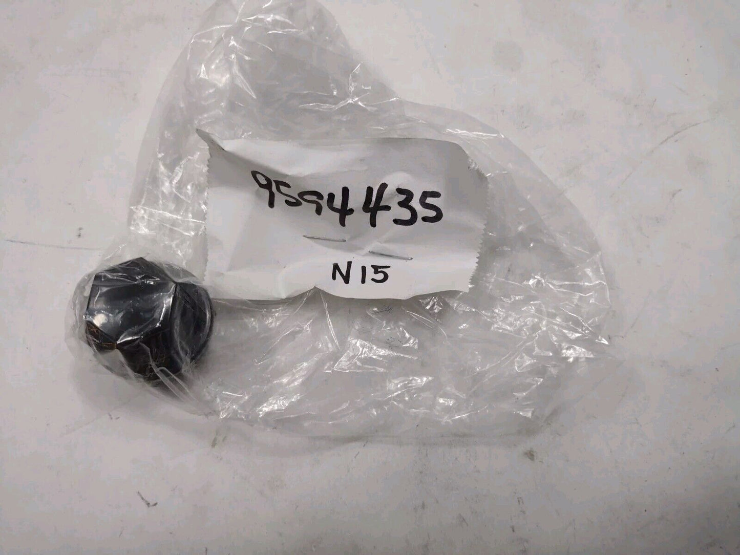 Genuine OEM GM Chevy Spark Wheel Lug Nut Cover Black 2000-2015 9594435