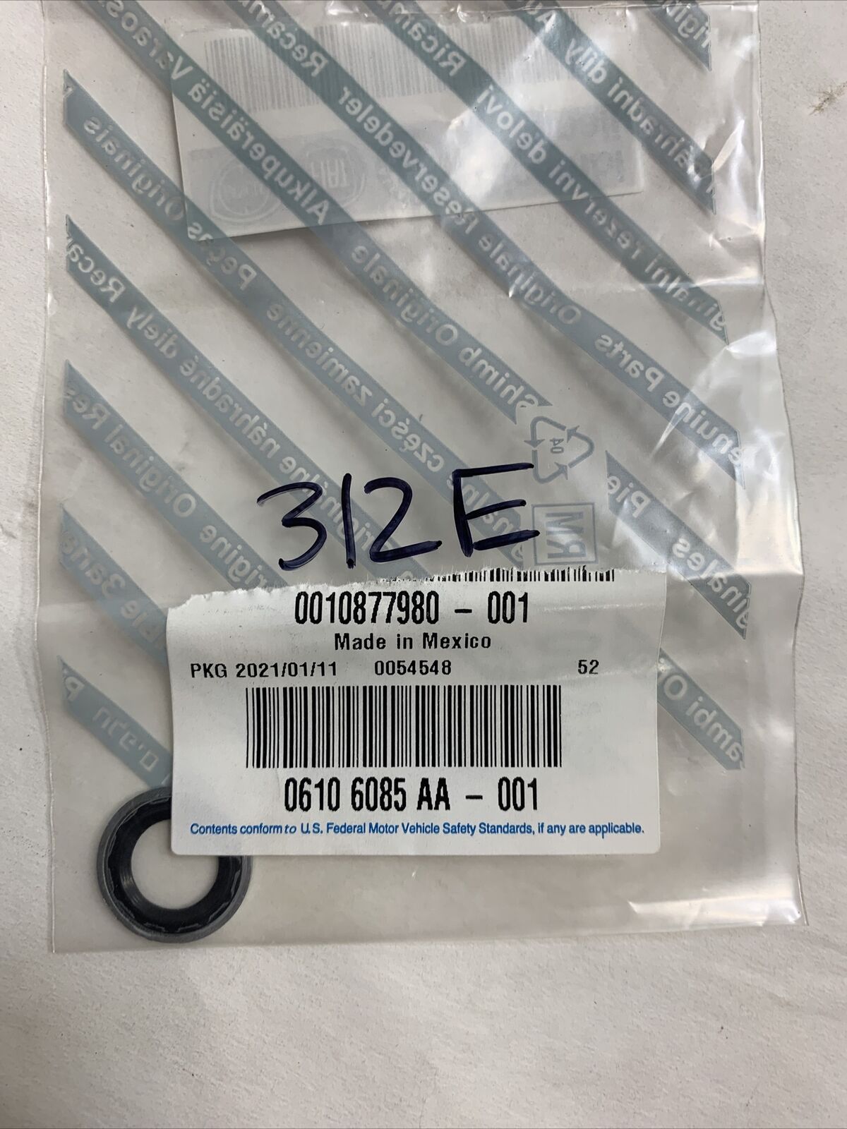 New OEM Mopar RAM Promaster O-Ring 2015-2020 6106085AA