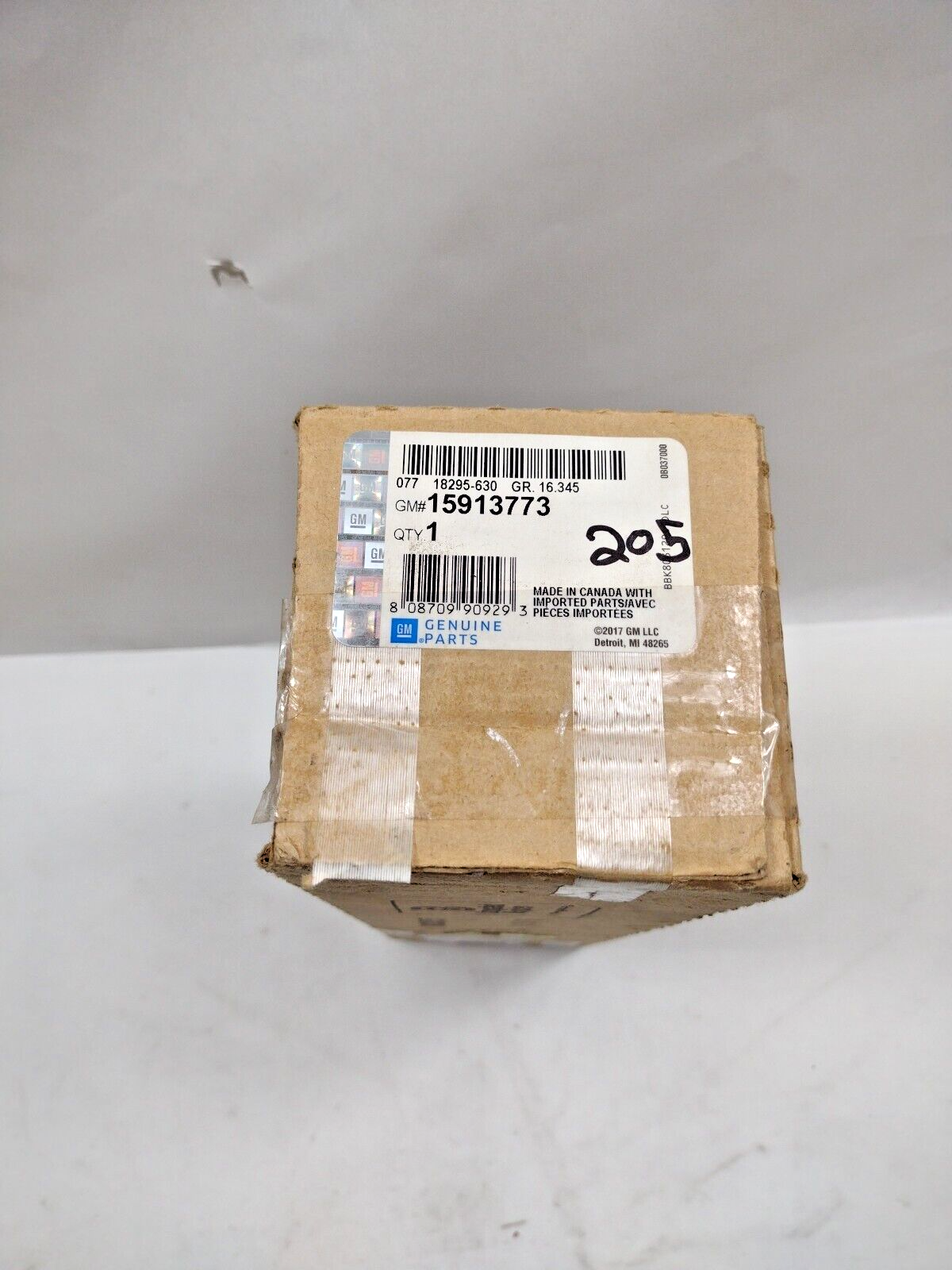 Genuine OEM GM Chevrolet Silverado Rear Interior Door Handle 2007-2013 15913773