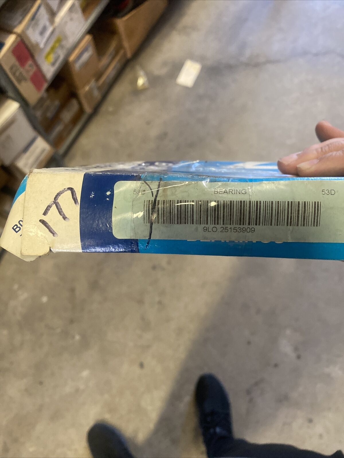 New Bower Cylindrical Roller Bearing 25153909