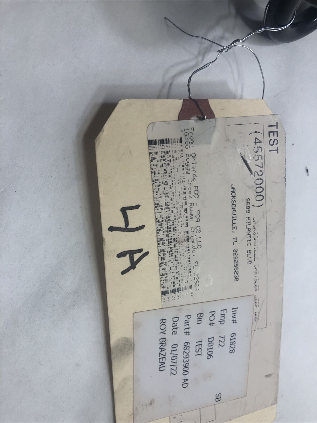 Genuine OEM Tie Down Hook Mopar 68293900AD