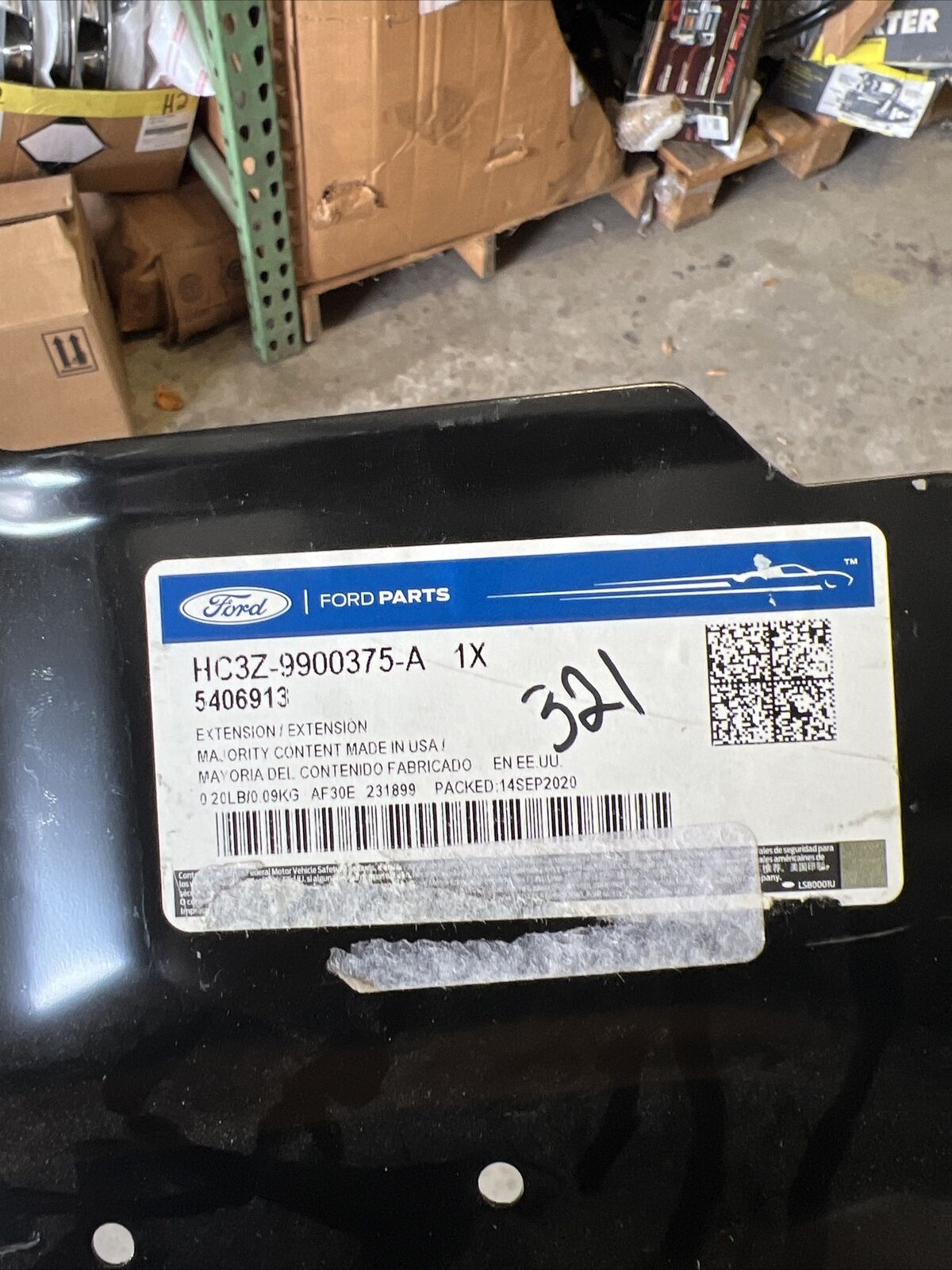 New OEM Genuine Ford 2017-2022 Left Driver Side Panel Extension HC3Z9900375A