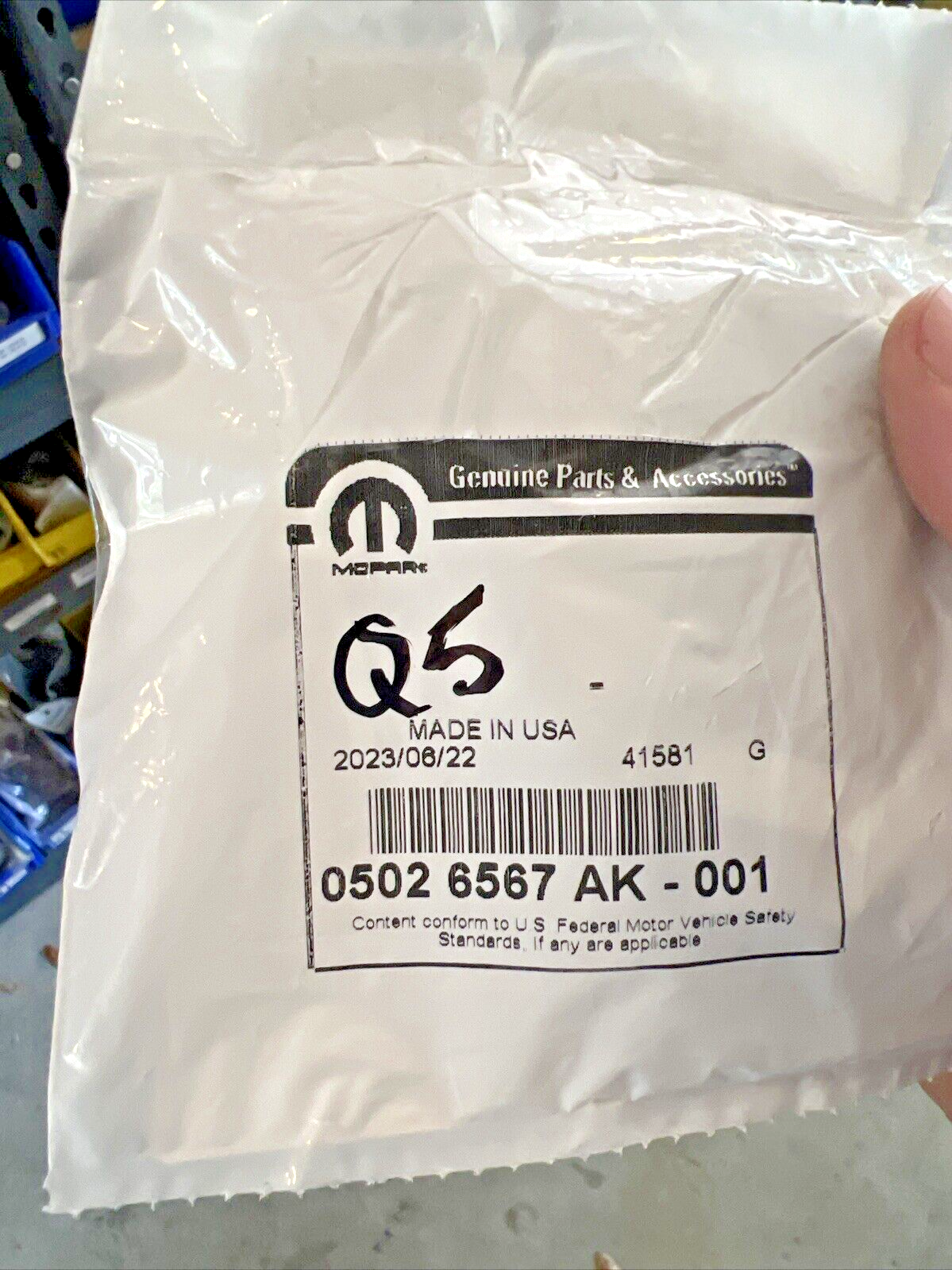 Genuine OEM Mopar Dodge Challenger Integrated Key Fob Transmitter Kit 5026567AK