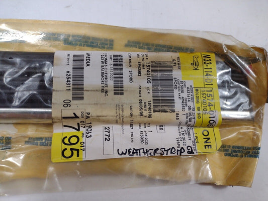 Genuine OEM GM Chevrolet C2500 Rear Driver Side Door Molding 1989-2000 15740105