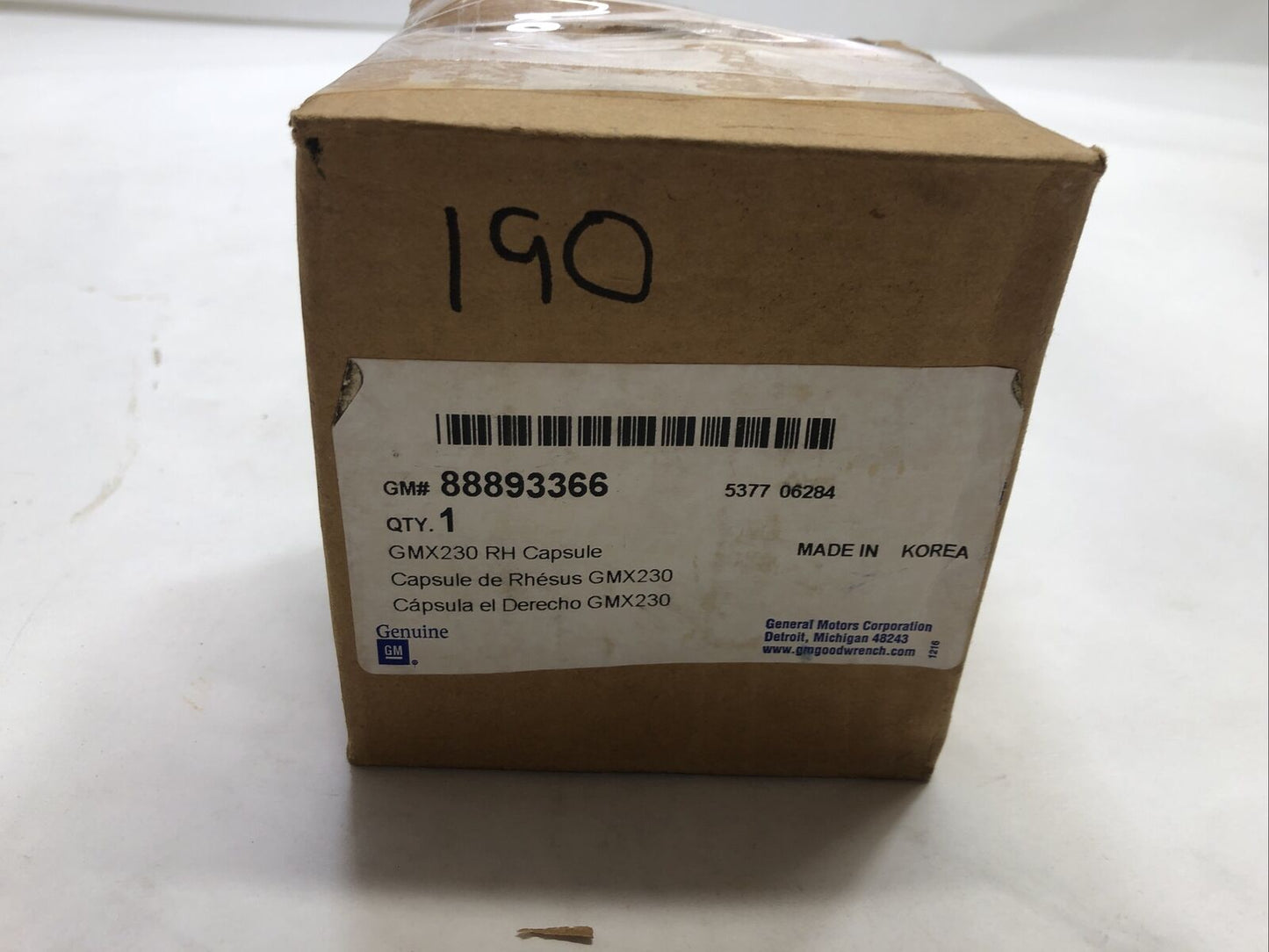 New OEM Genuine GM Chevrolet 2000-2005 Front Fog Lamp Housing Assembly 88893366