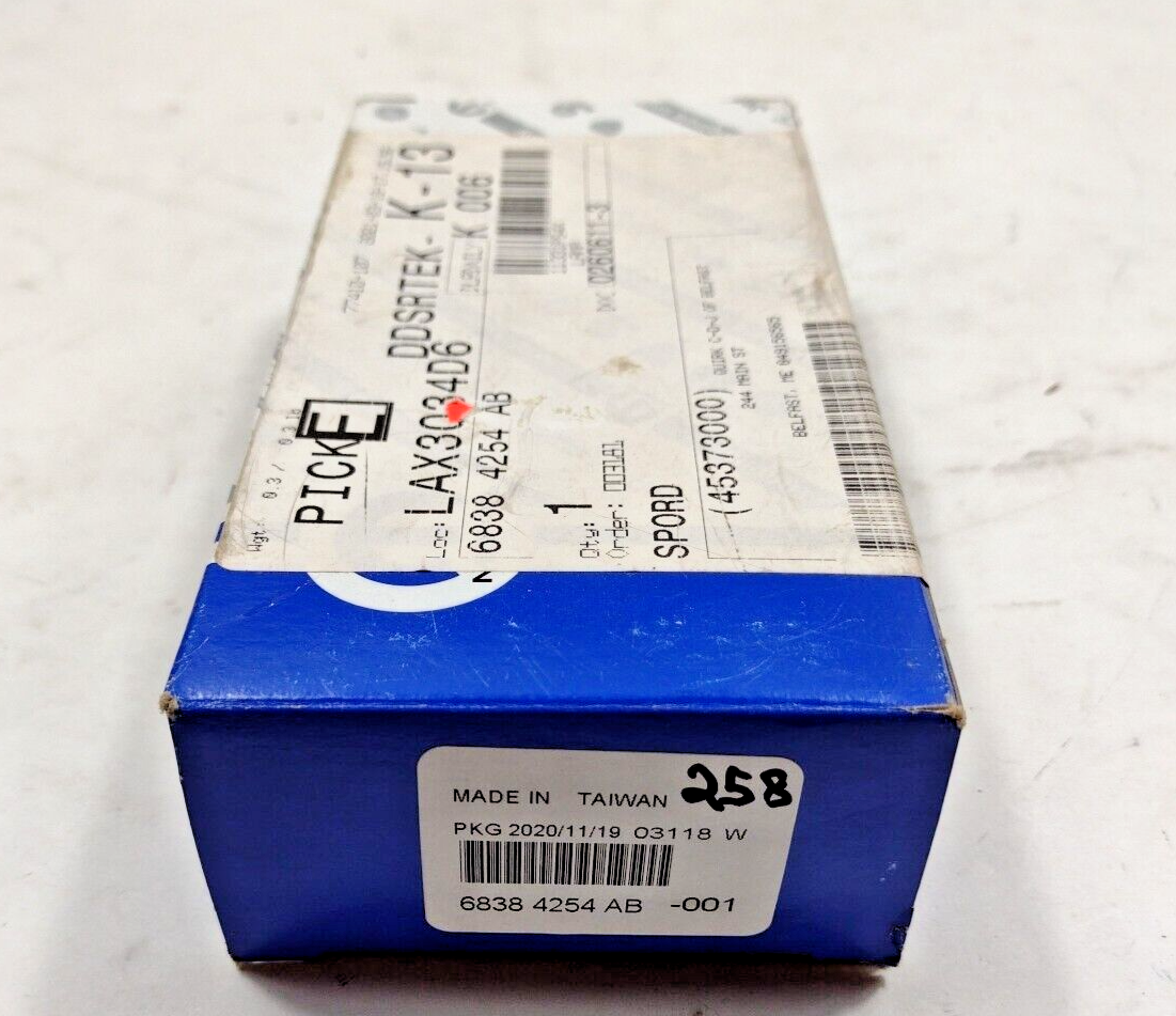 Genuine OEM Mopar Rear Right Side LED License Plate Light Lamp 19-24 68384254AB