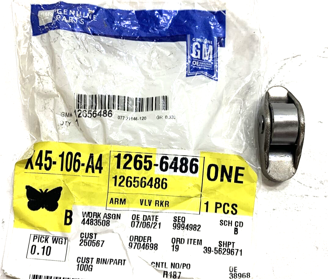 New OEM GM Engine Rocker Arm 12656486