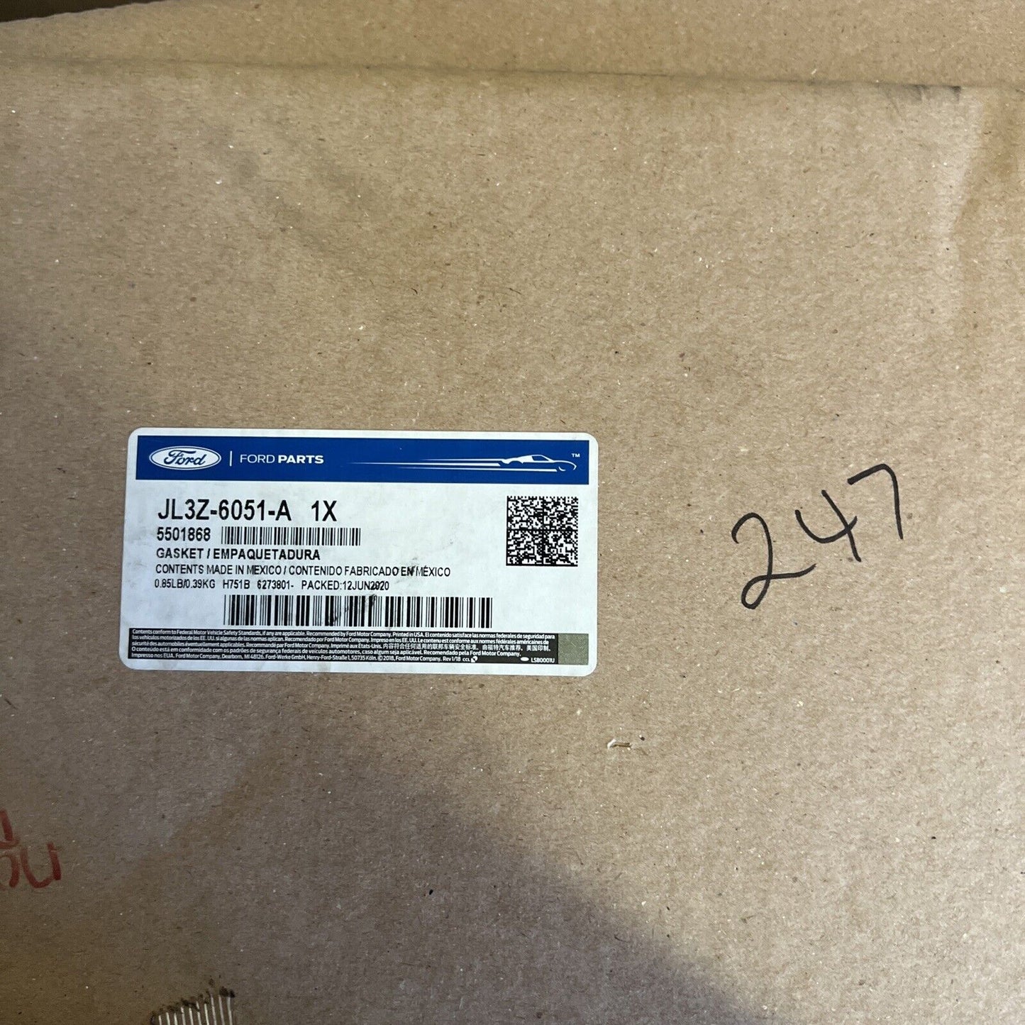 New OEM Genuine Ford Head Gasket JL3Z-6051-A