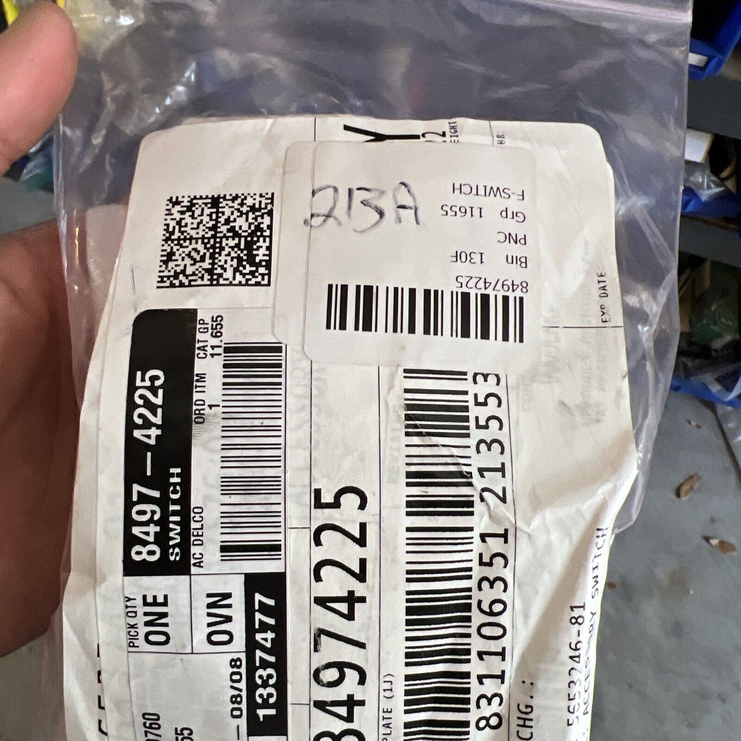 Genuine OEM GM XT6 Power Seat Switch 2015-2023 84974225