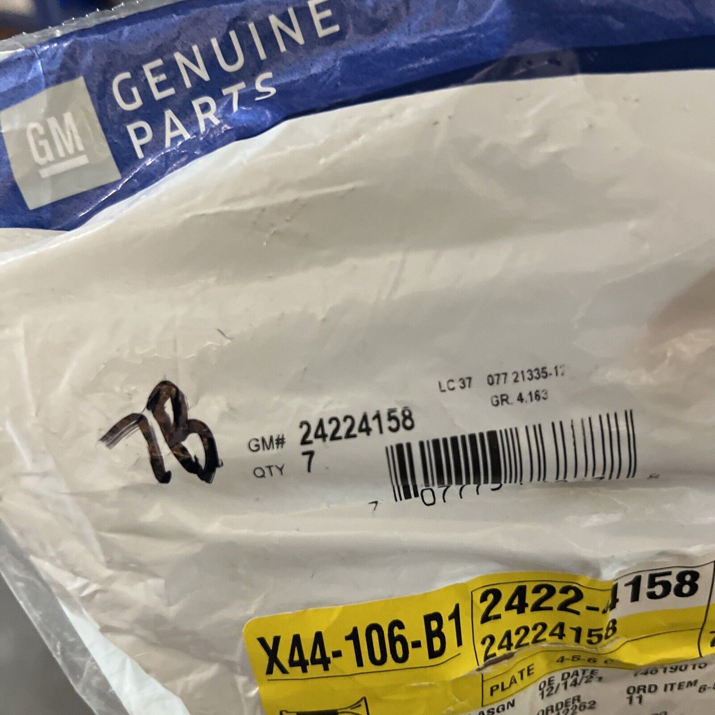 Genuine OEM GM LCF 3500 Automatic 4 5 6 Fiber Clutch Plate 06-23 24224158