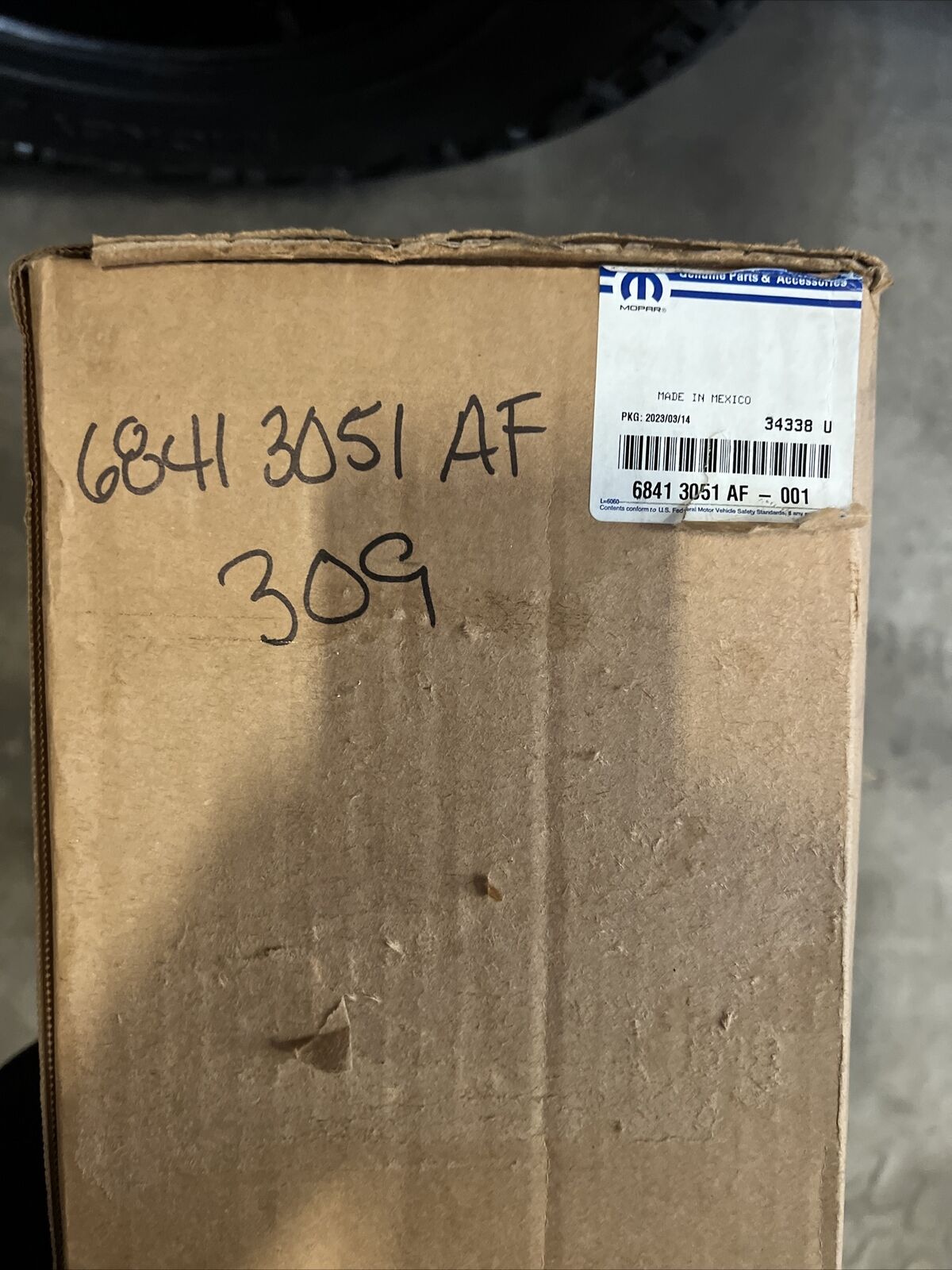 Genuine OEM Mopar Wrangler Instrument Panel Wiring 2019-2020 68413051AF