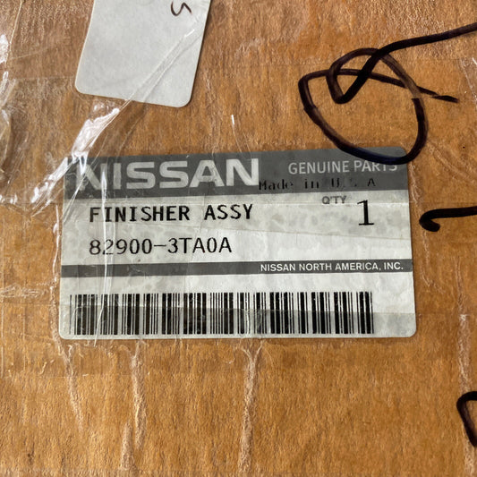New OEM Nissan Altima Door Trim Panel Rear Passenger Side 2013-14 829003TA0A