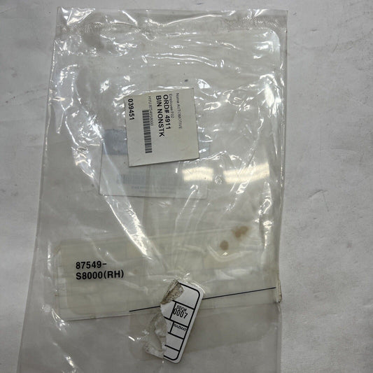 New OEM Genuine Hyundai Rear Door Exterior Trim Stone Guard 87549S8000