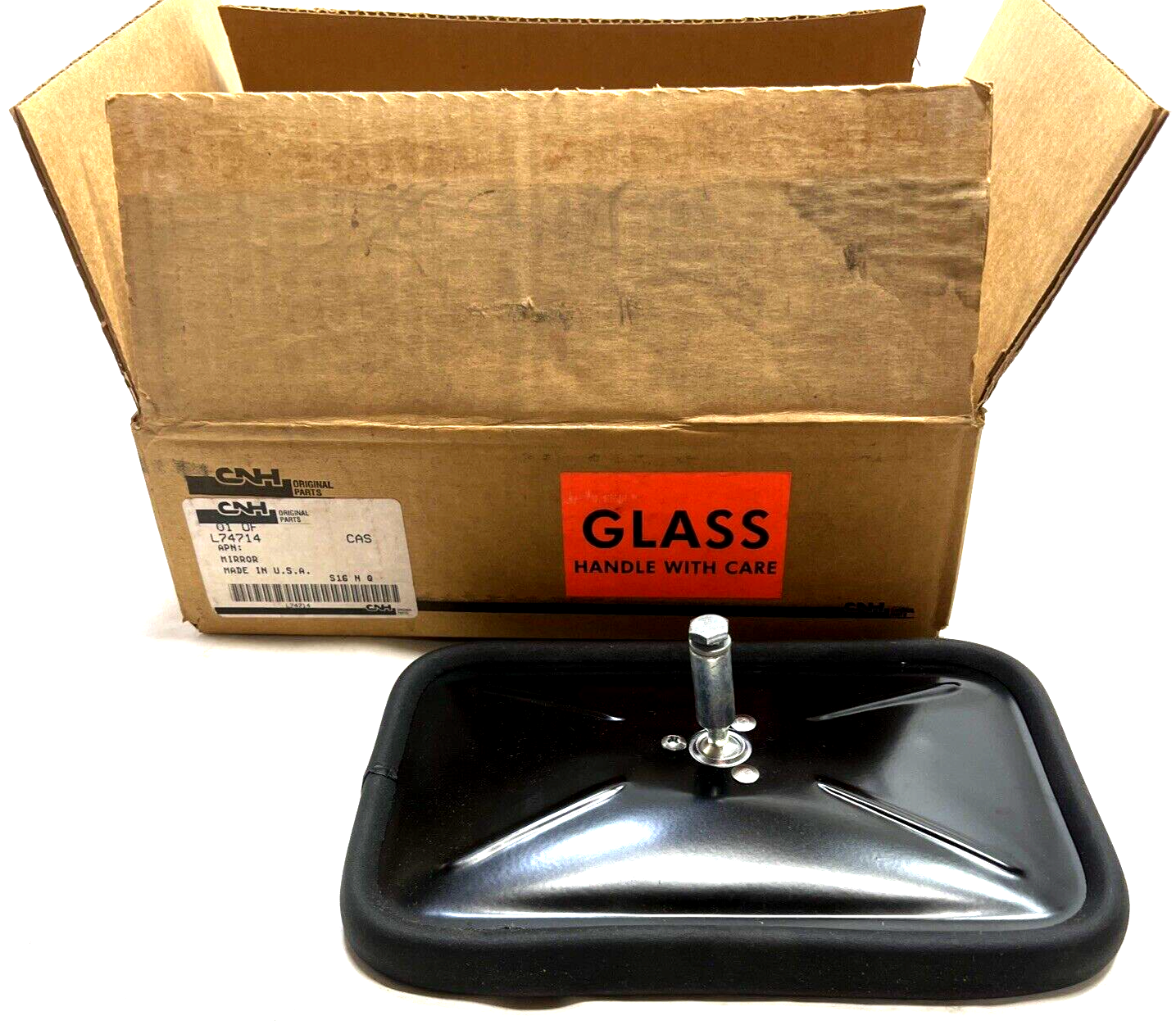 New Case W14B Interior Mirror Rear View GENUINE P/N L74714