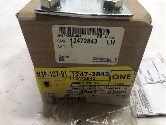 New OEM Genuine GM Chevy Silverado Door Hinge-Lower Left 12472843