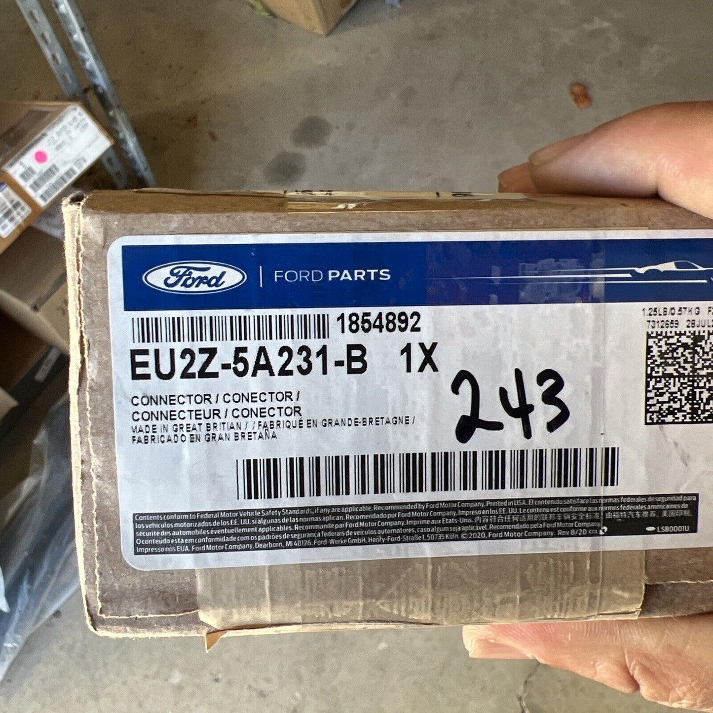 New OEM Genuine Ford Bronco Sport 2012-2023 Exhaust Clamp Walker EU2Z5A231B