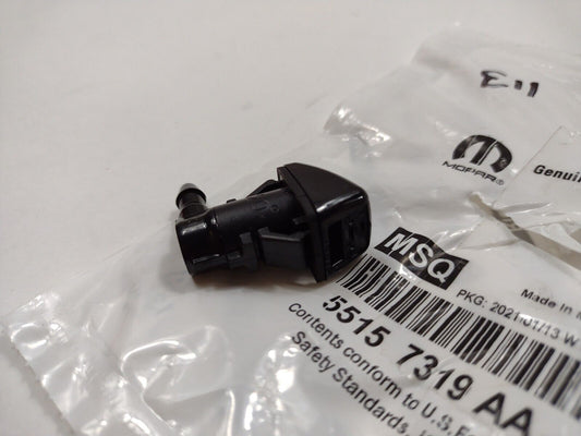 Genuine OEM Mopar Front Windshield Washer Wiper Nozzle Jet 2007-2012 55157319AA