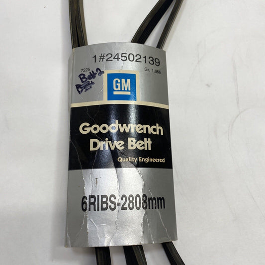 New OEM GM Serpentine Belt 24502139