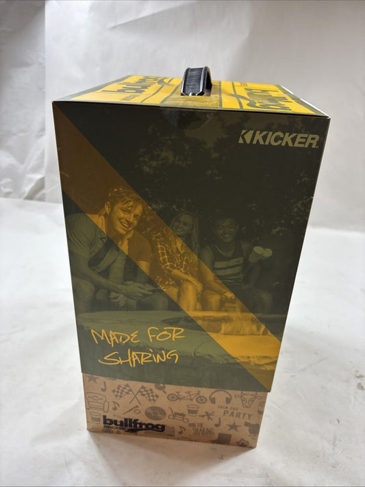 NEW Kicker Bullfrog BF400 Bluetooth Speaker